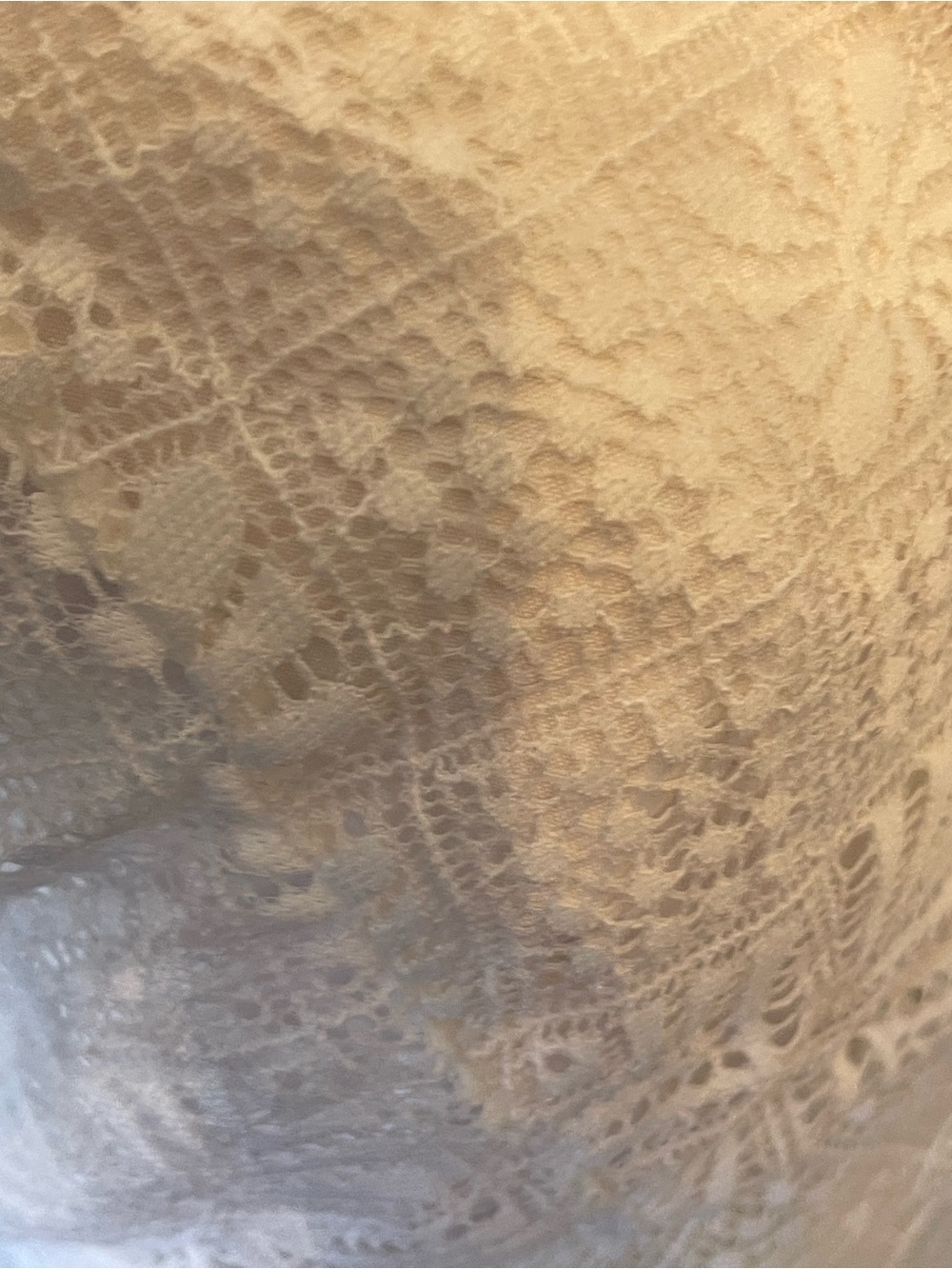 Nautica White Lace Crochet Camisole with Metal Logo - Picture 8 of 10